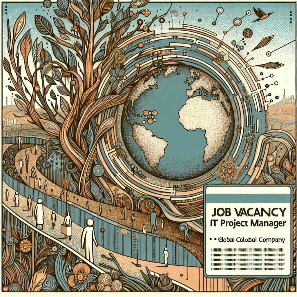 Lowongan Kerja IT Project Manager di Perusahaan Global