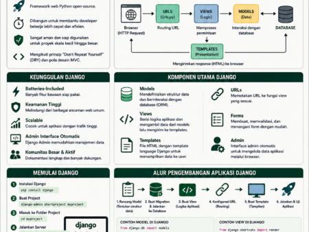 Mengenal Framework Django untuk Pengembangan Aplikasi Web Python
