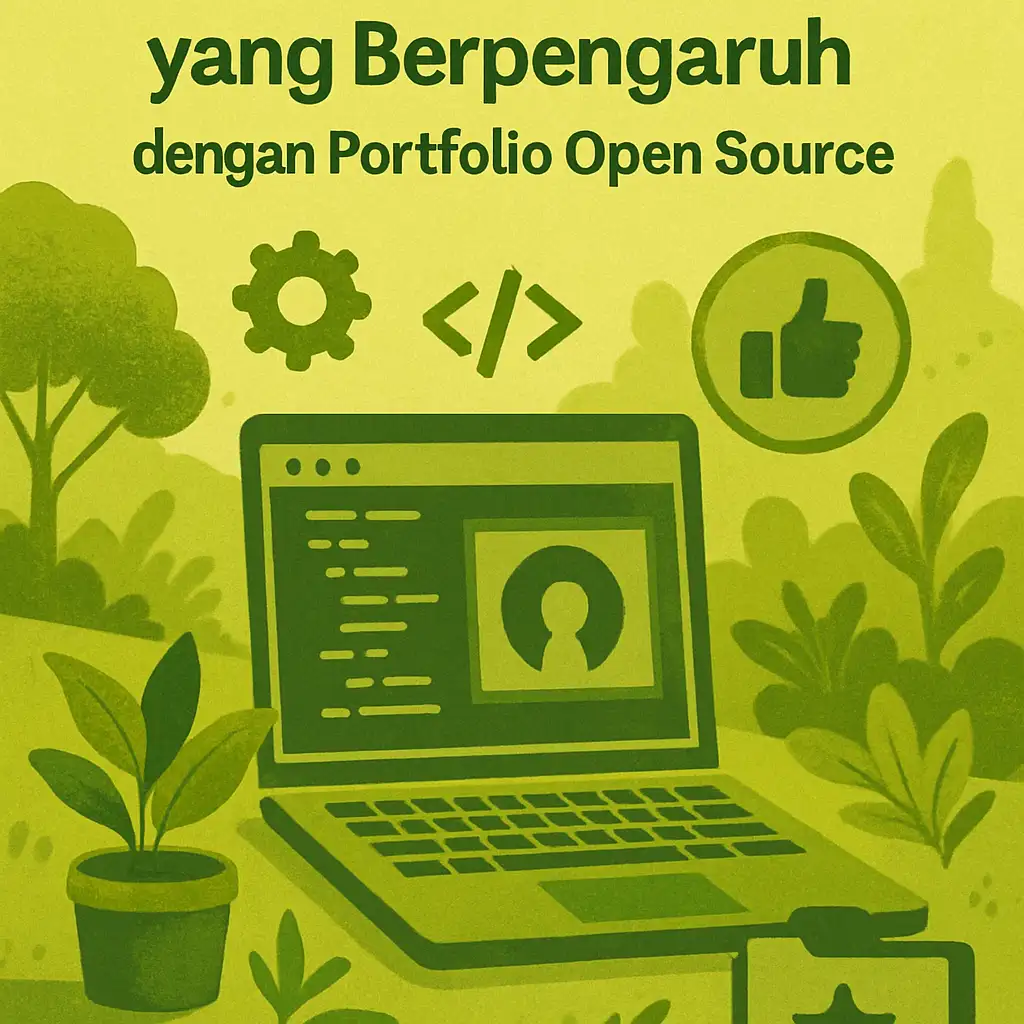 Menjadi Developer yang Berpengaruh dengan Portfolio Open Source